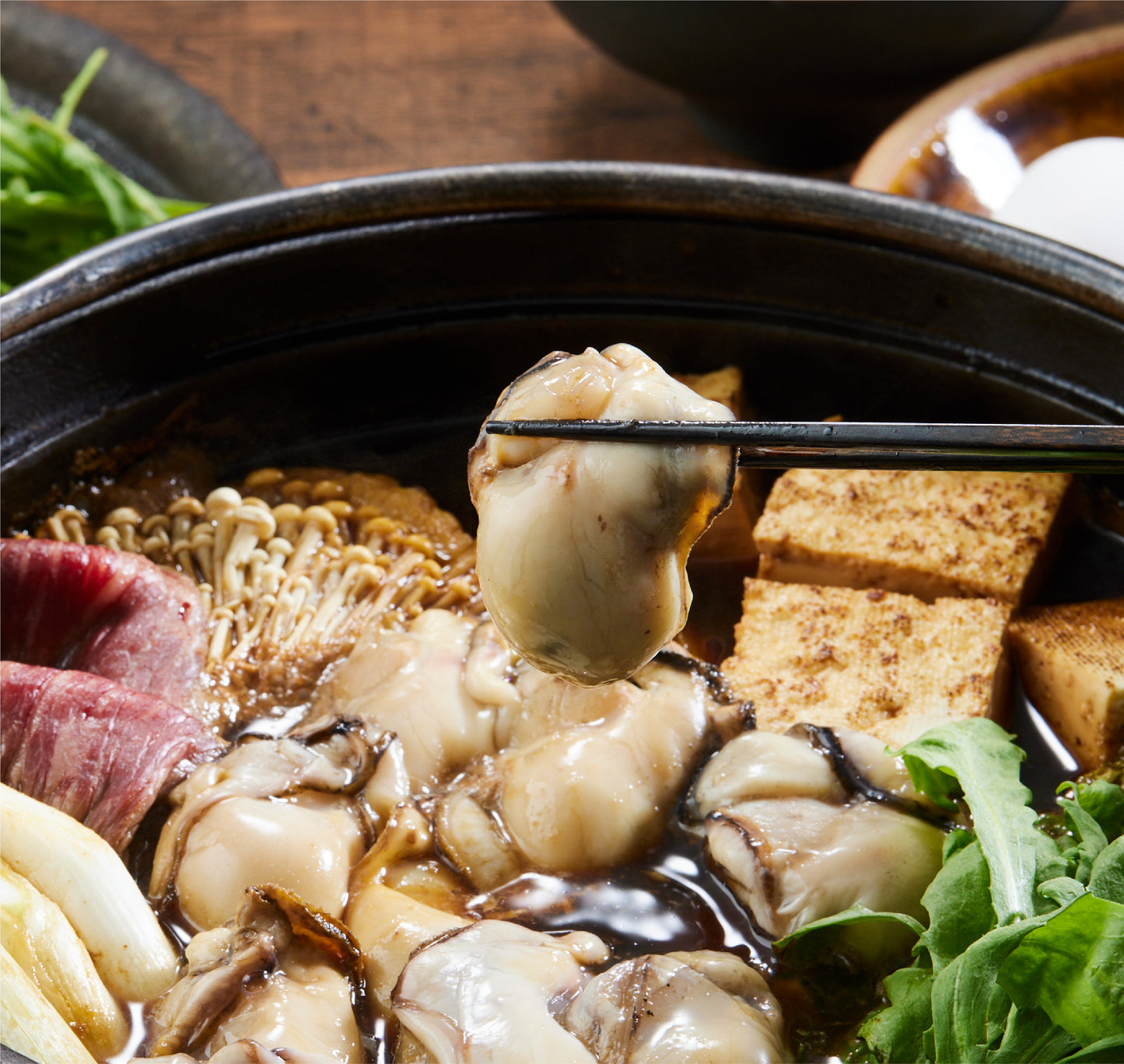 【冷凍】讃美牡蠣の牡蠣すき焼き