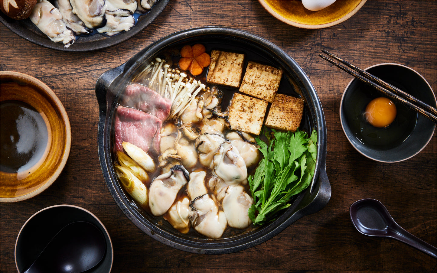 【冷凍】讃美牡蠣の牡蠣すき焼き