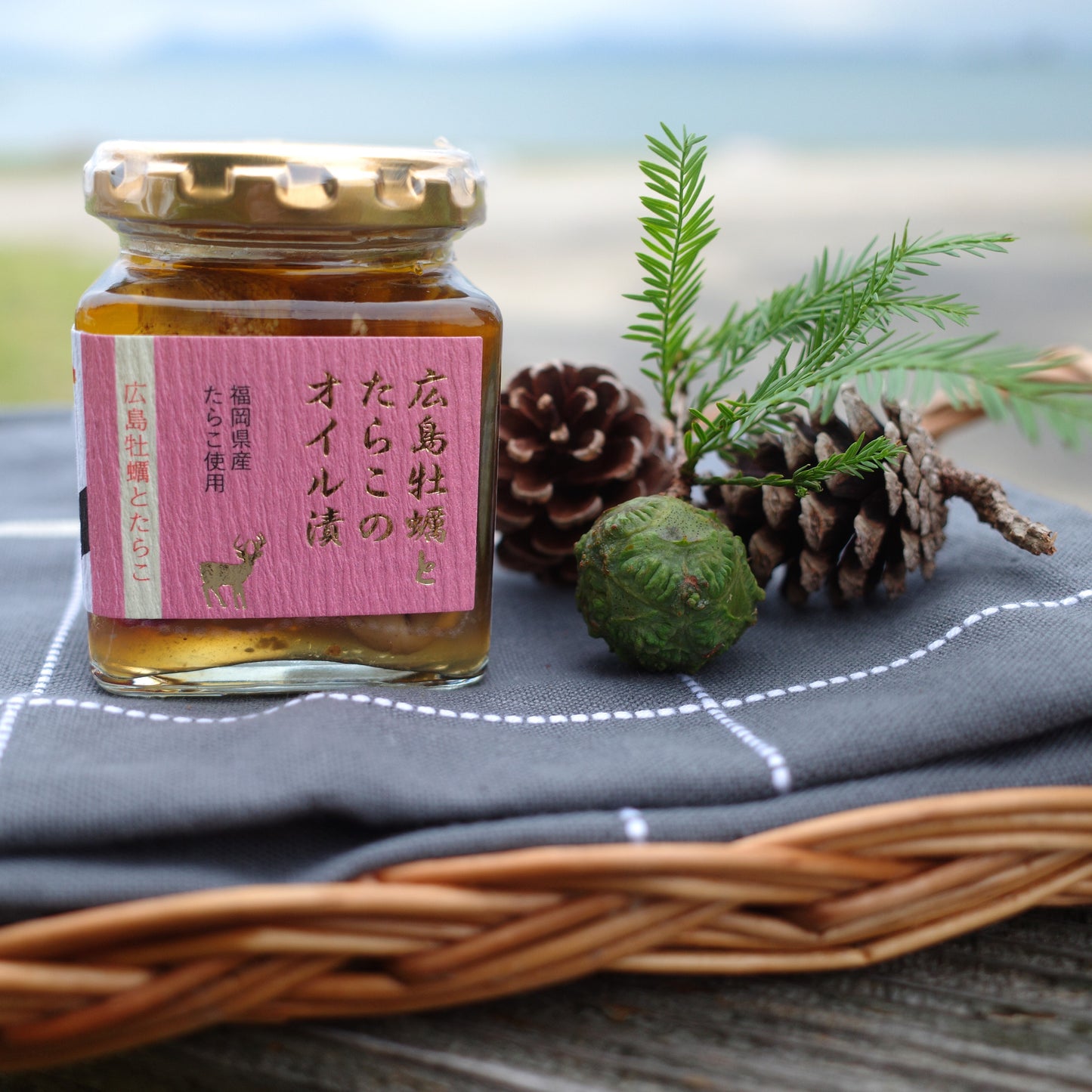 広島牡蠣とたらこのオイル漬